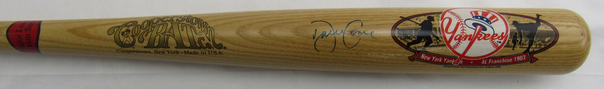 David Cone Signed Rawlings Baseball Bat JSA CS78666