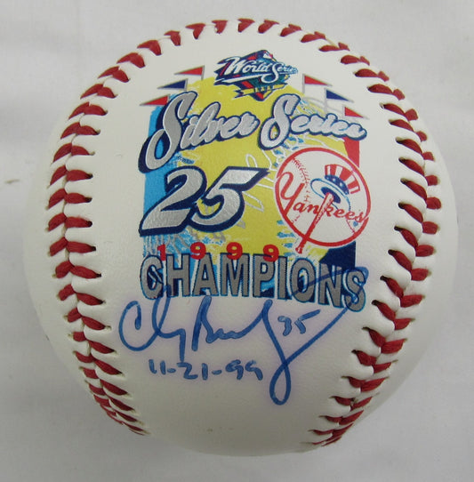 Clay Bellinger Signed Auto Rawlings Baseball B170