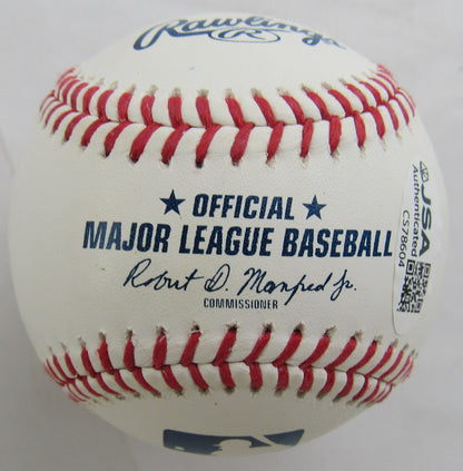 Cam Schlittler Signed Rawlings Baseball JSA CS78604