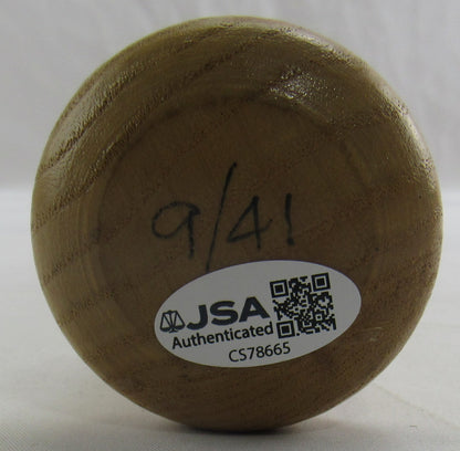 Tom Henrich Signed Rawlings Baseball Bat JSA CS78665