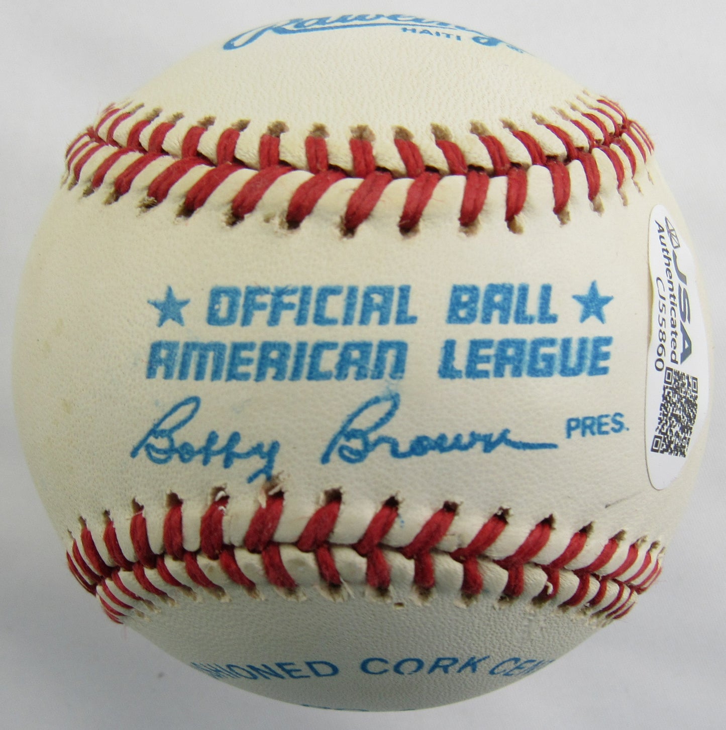 Nolan Ryan Signed Auto Rawlings Baseball JSA CJ55860