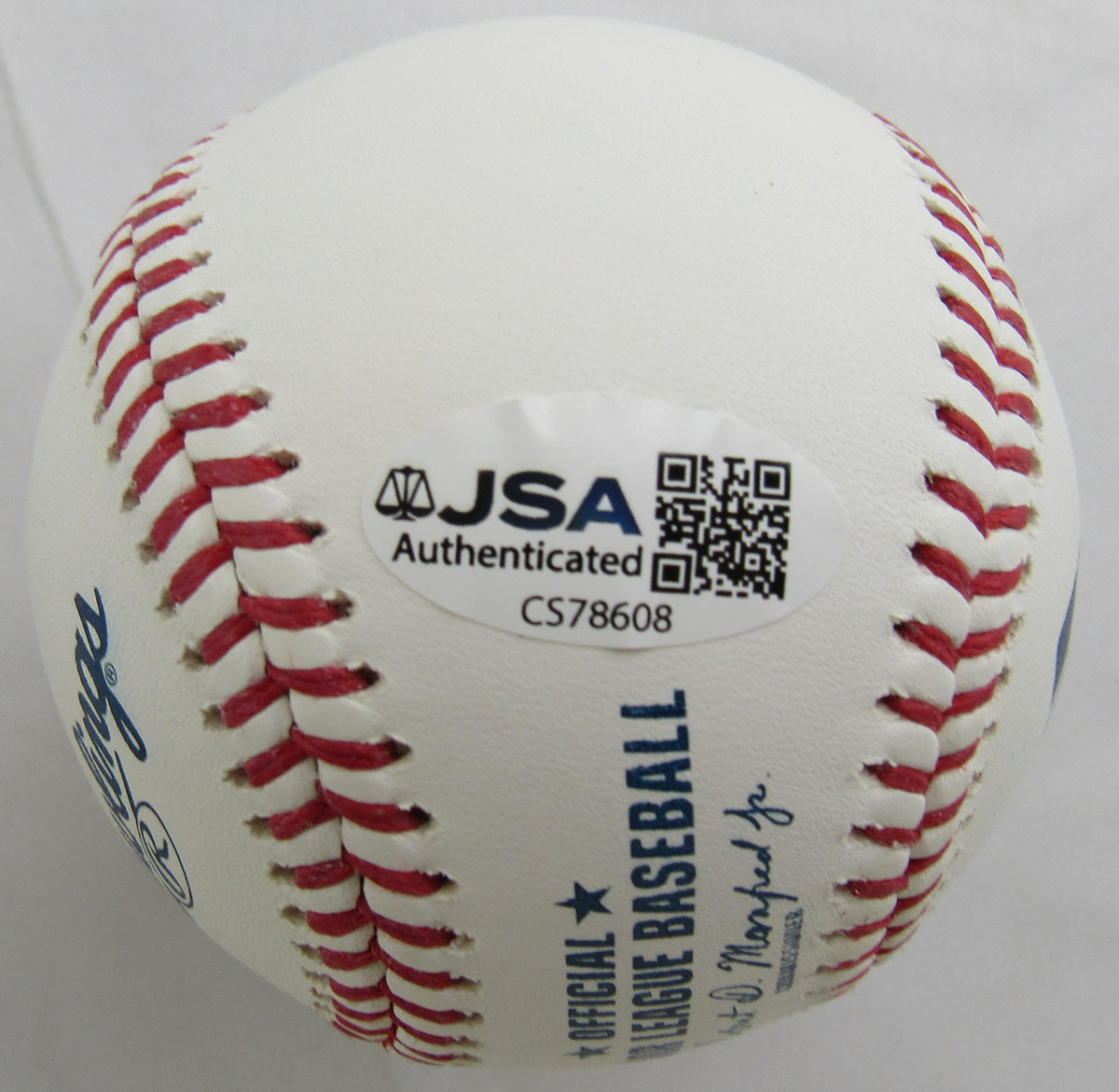 Cody Bellinger Signed Rawlings Baseball JSA CS78608