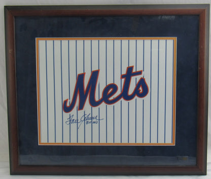 Tom Seaver Signed Jersey Material Fabric Photo JSA CS78702
