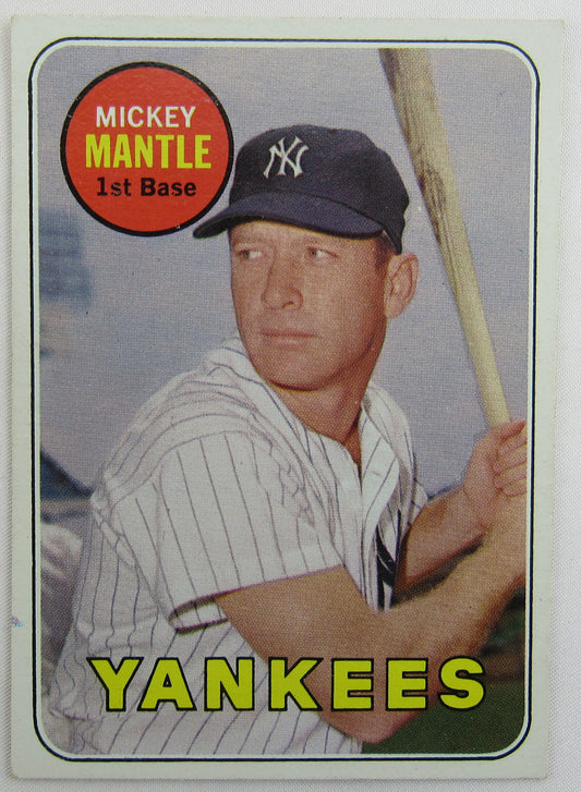 1969 Topps Mickey Mantle #500 - Near Mint