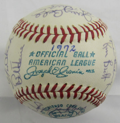 1972 Milwaukee Brewers Del Crandall Signed Rawlings Baseball JSA LOA B97753 (25 Total Signatures)