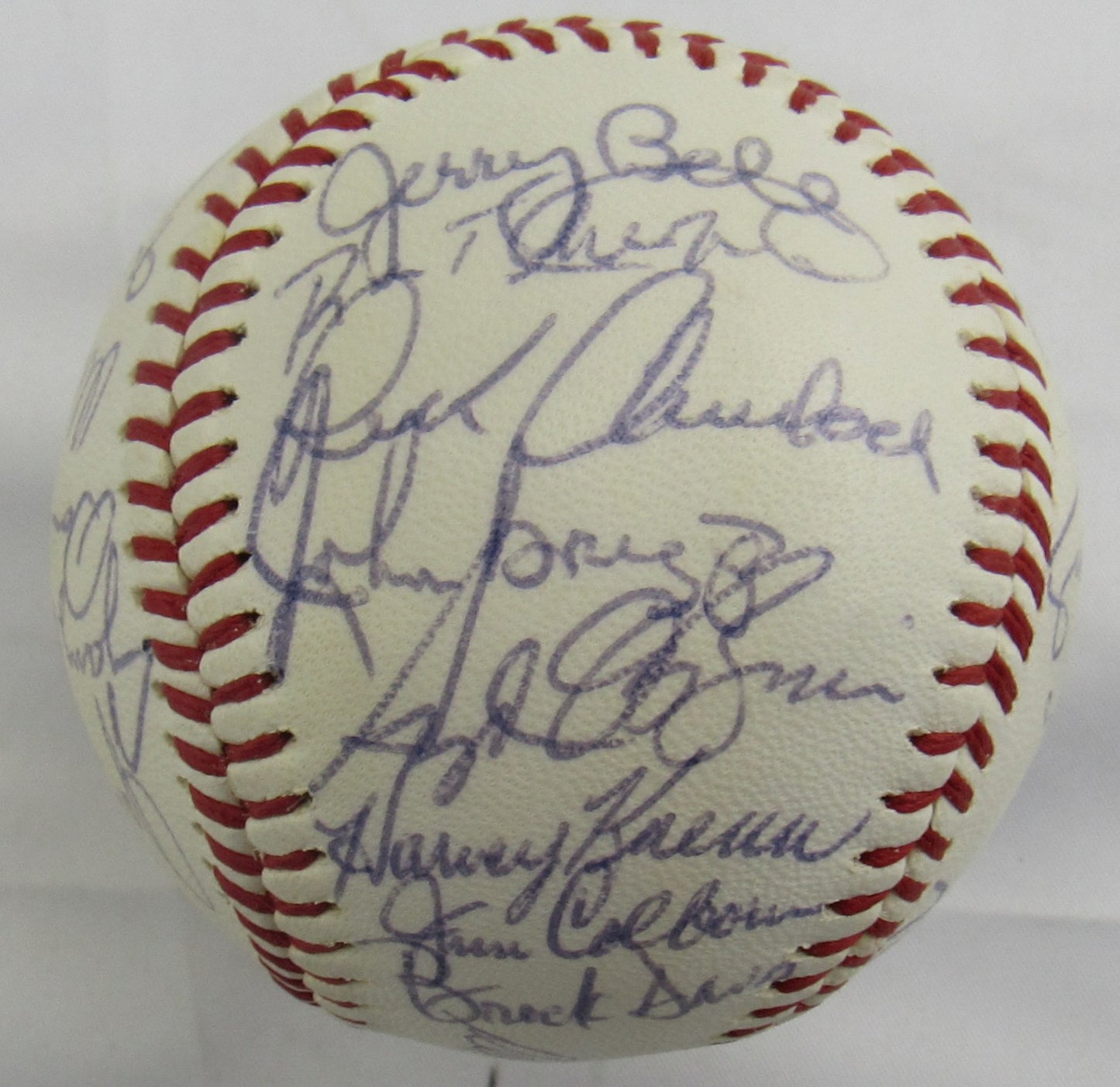 1972 Milwaukee Brewers Del Crandall Signed Rawlings Baseball JSA LOA B97753 (25 Total Signatures)