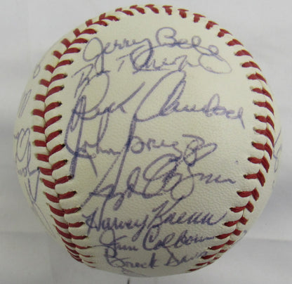 1972 Milwaukee Brewers Del Crandall Signed Rawlings Baseball JSA LOA B97753 (25 Total Signatures)