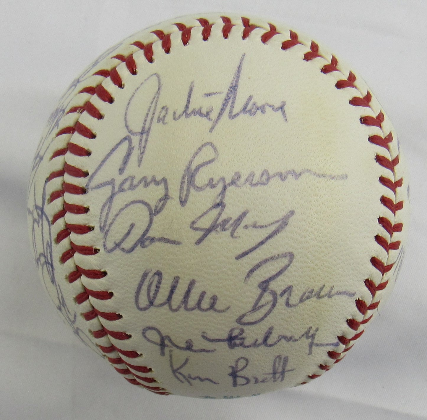 1972 Milwaukee Brewers Del Crandall Signed Rawlings Baseball JSA LOA B97753 (25 Total Signatures)