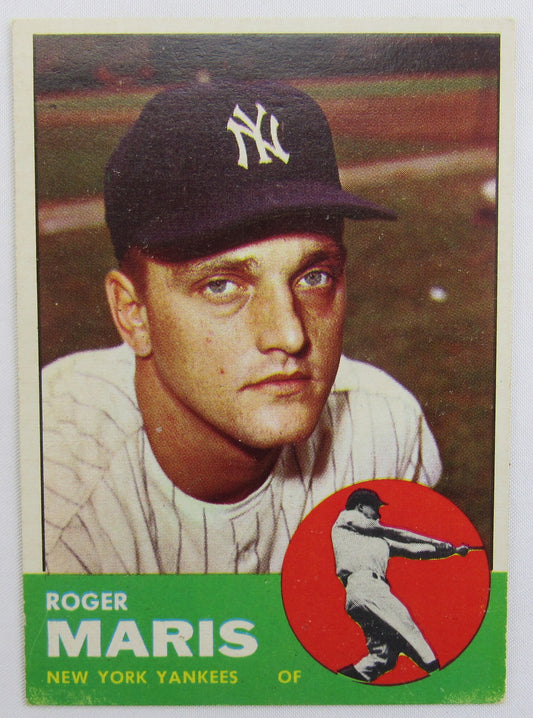 1963 Topps Roger Maris #120 - EX Mint Condition - BV $100