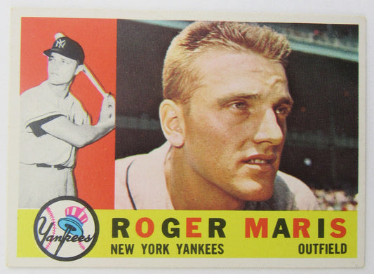 1960 Topps Roger Maris #377 - EX-MT Condition -BV $250