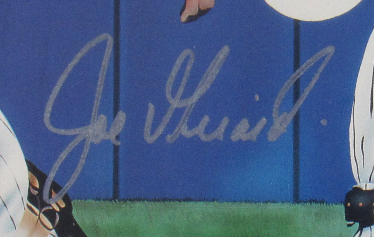 David Cone Joe Girardi Signed Auto 16x20 Photo Framed Limited Edition #191/1999 JSA CS78704