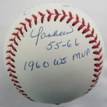 Bobby Richardson Signed Auto Rawlings Baseball JSA CJ55925