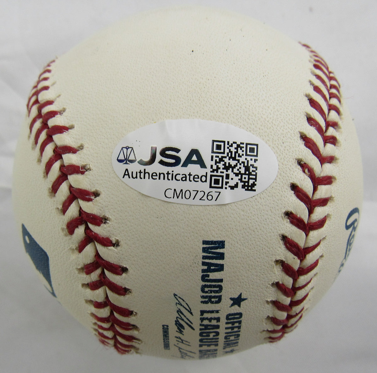 Don Larsen Signed Auto Rawlings Baseball JSA CM07267