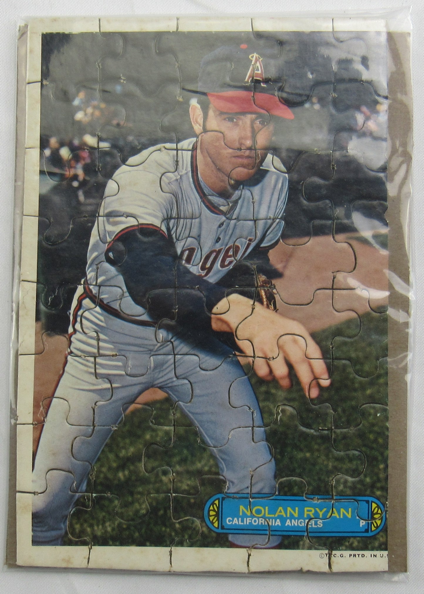 Nolan Ryan 1974 Topps Puzzle Set