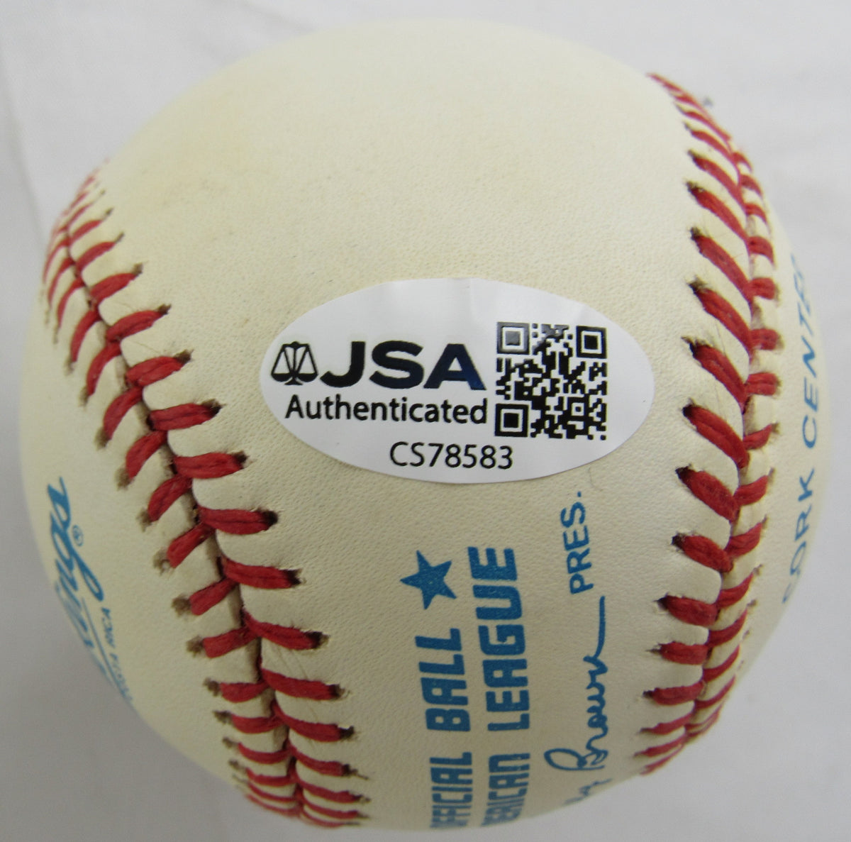 Roger Clemens Signed Rawlings Baseball JSA CS78583
