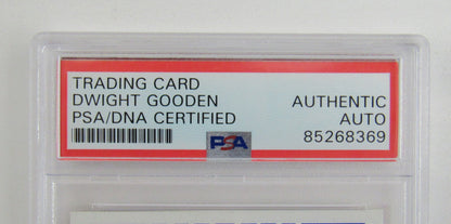 Dwight Gooden Signed Auto Autograph 1983 TCMA Baseball Card Encapsulated PSA/DNA