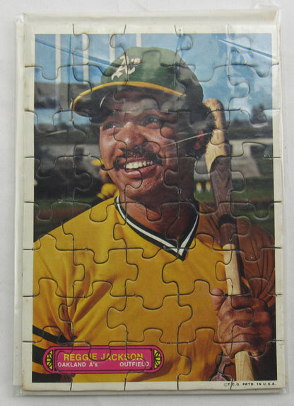 Reggie Jackson 1974 Topps Puzzle Set
