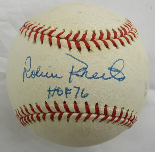 Robin Roberts Signed Auto Rawlings Baseball JSA CM07263 w/HOF 76