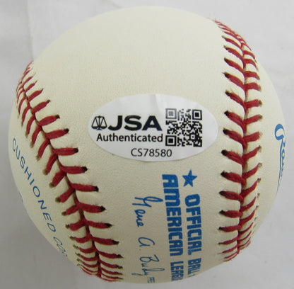 Don Larsen Signed Rawlings Baseball JSA CS78580