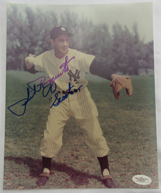 Phil Rizzuto Signed Auto 8x10 Photo JSA A39255