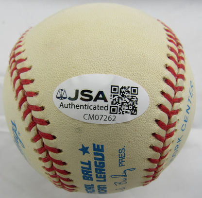 Bob Kuzava Signed Auto Rawlings Baseball JSA CM07262