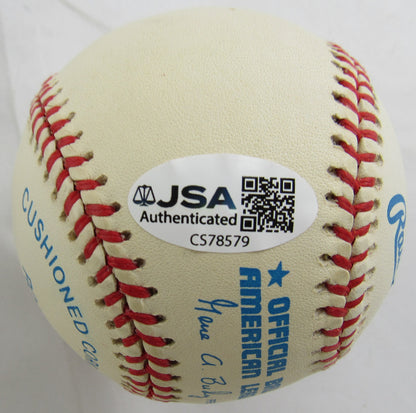 Don Larsen Signed Rawlings Baseball JSA CS78579