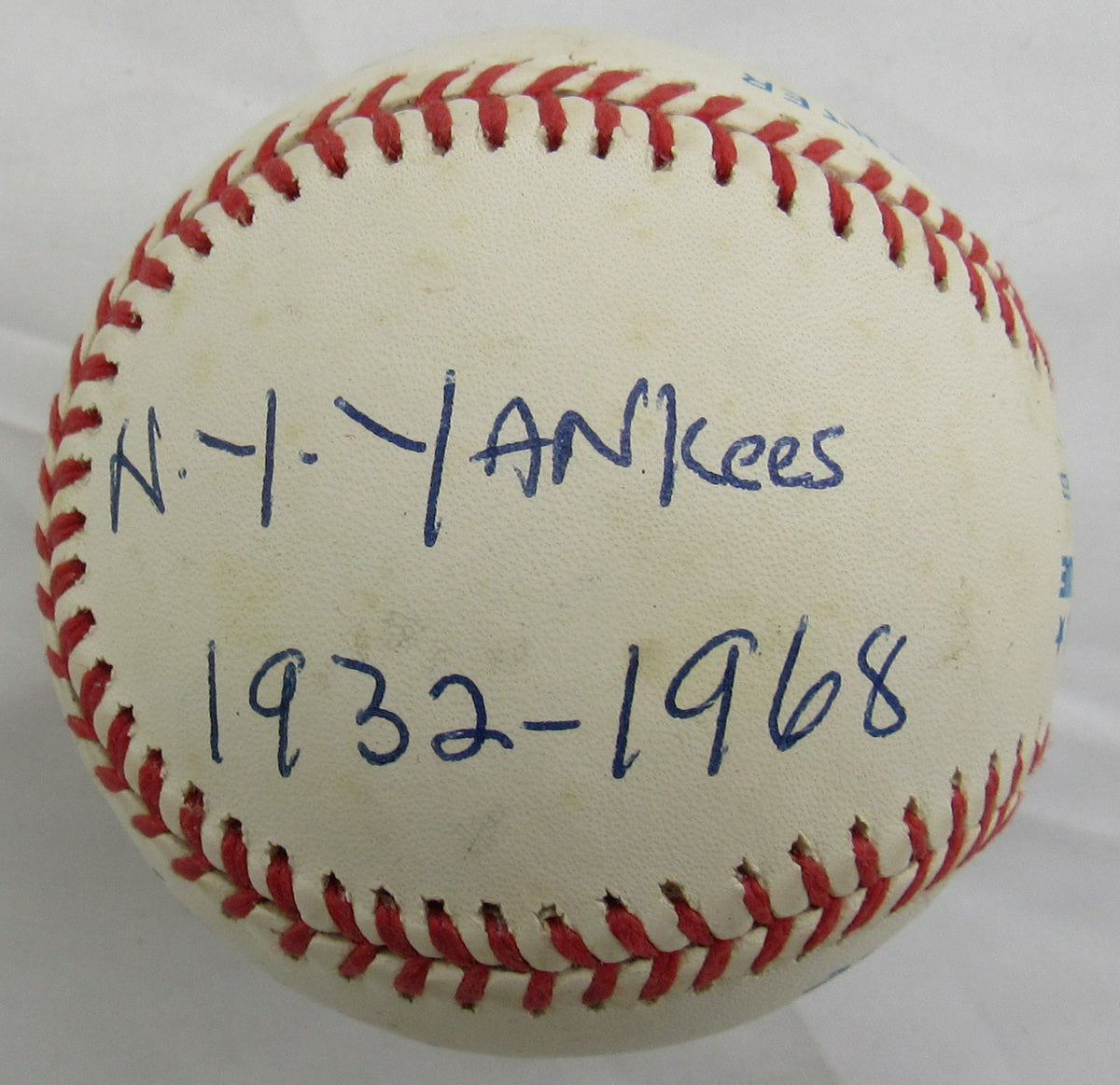 Frank Crosetti Signed Auto Rawlings Baseball JSA CM07261 w/Inscription