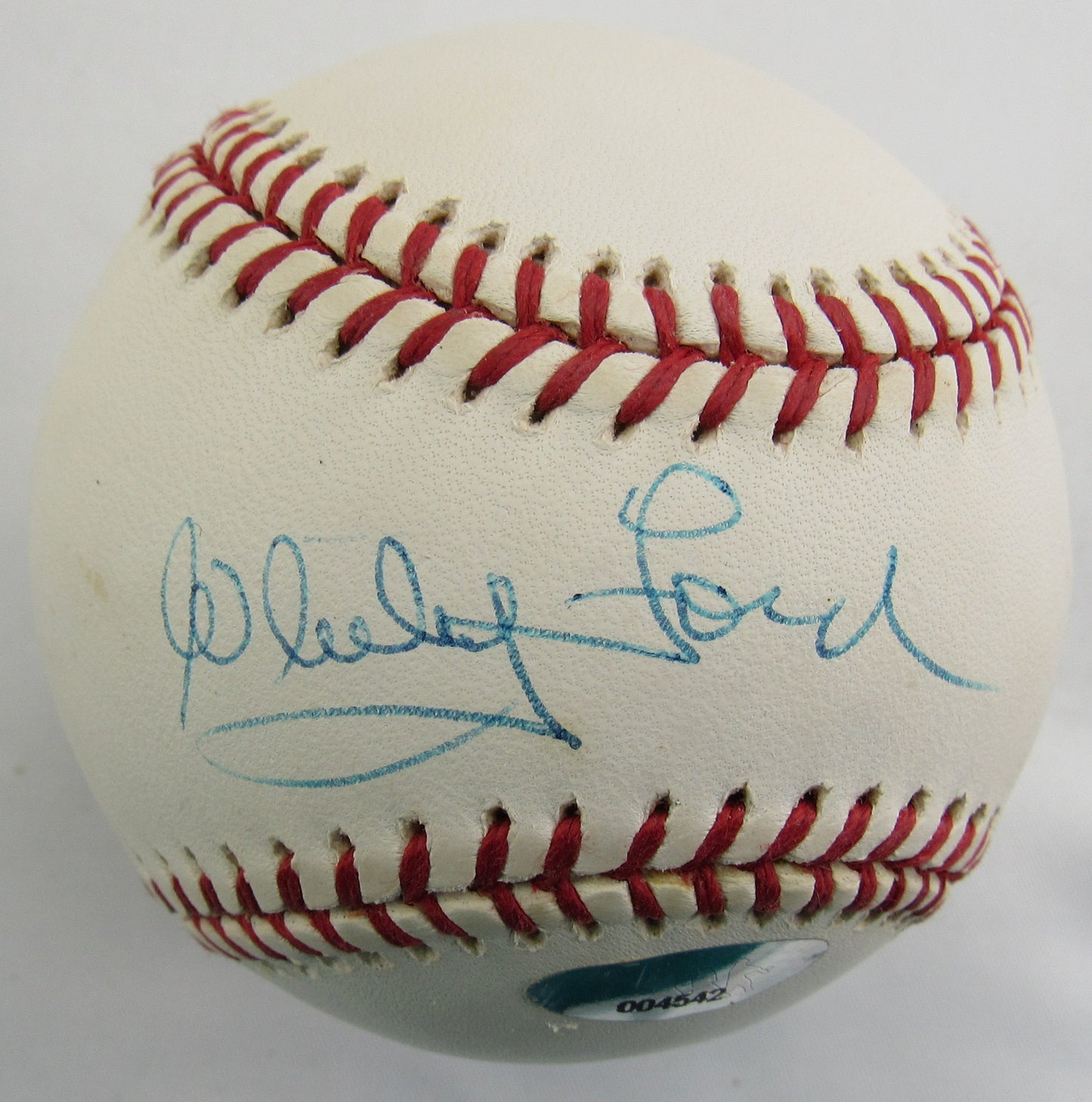 Whitey Ford Signed Auto Rawlings Baseball JSA CJ55908