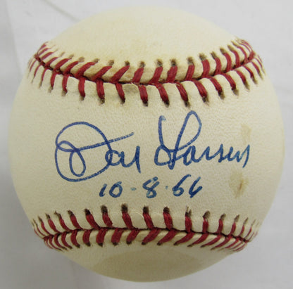 Don Larsen Signed Rawlings Baseball JSA CS78577