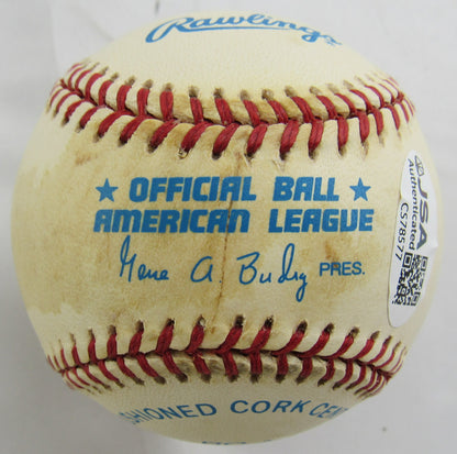 Don Larsen Signed Rawlings Baseball JSA CS78577