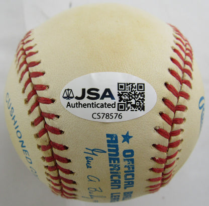Don Larsen Signed Rawlings Baseball JSA CS78576