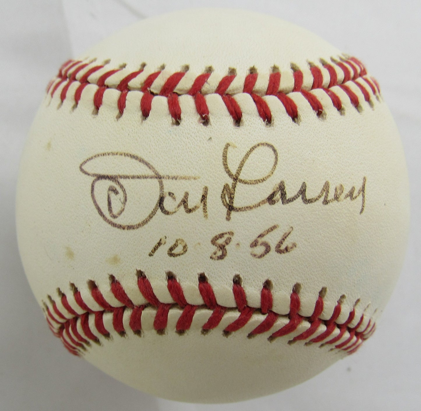 Don Larsen Signed Rawlings Baseball JSA CS78581