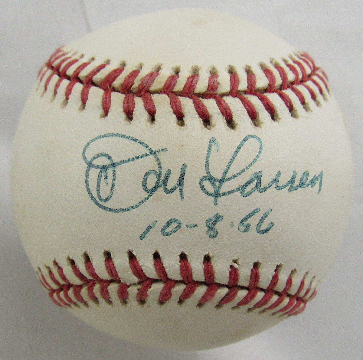 Don Larsen Signed Rawlings Baseball JSA CS78571