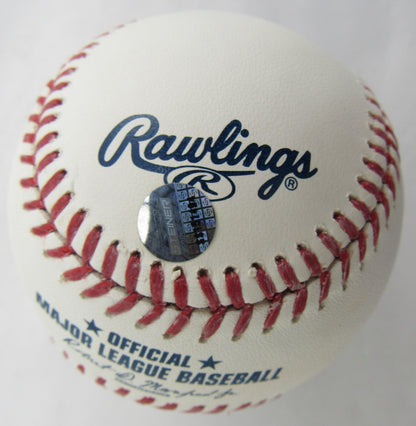 Don Larsen Signed Auto Baseball w/ Inscription Steiner Hologram