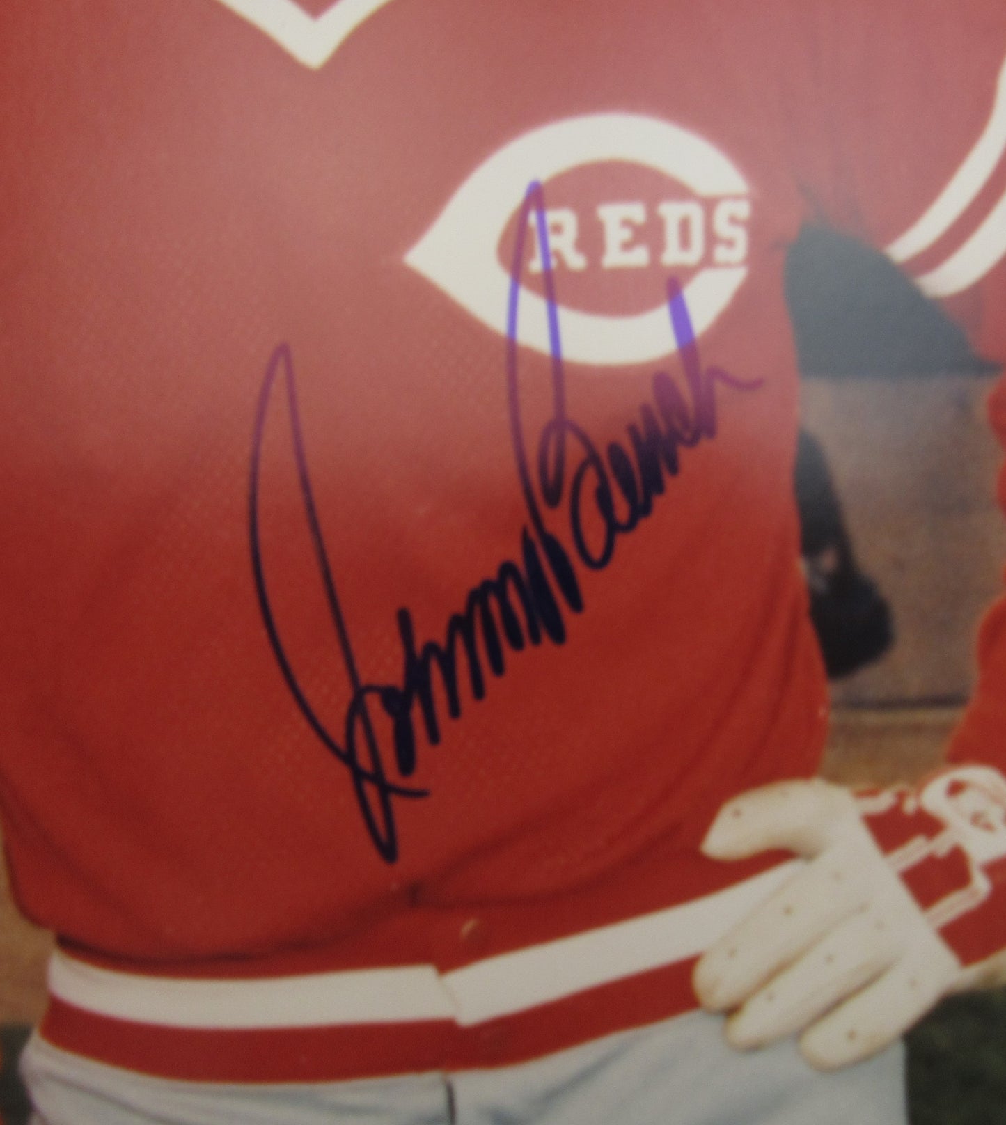 Johnny Bench Signed Auto Autograph 8x10 Photo JSA AR22734