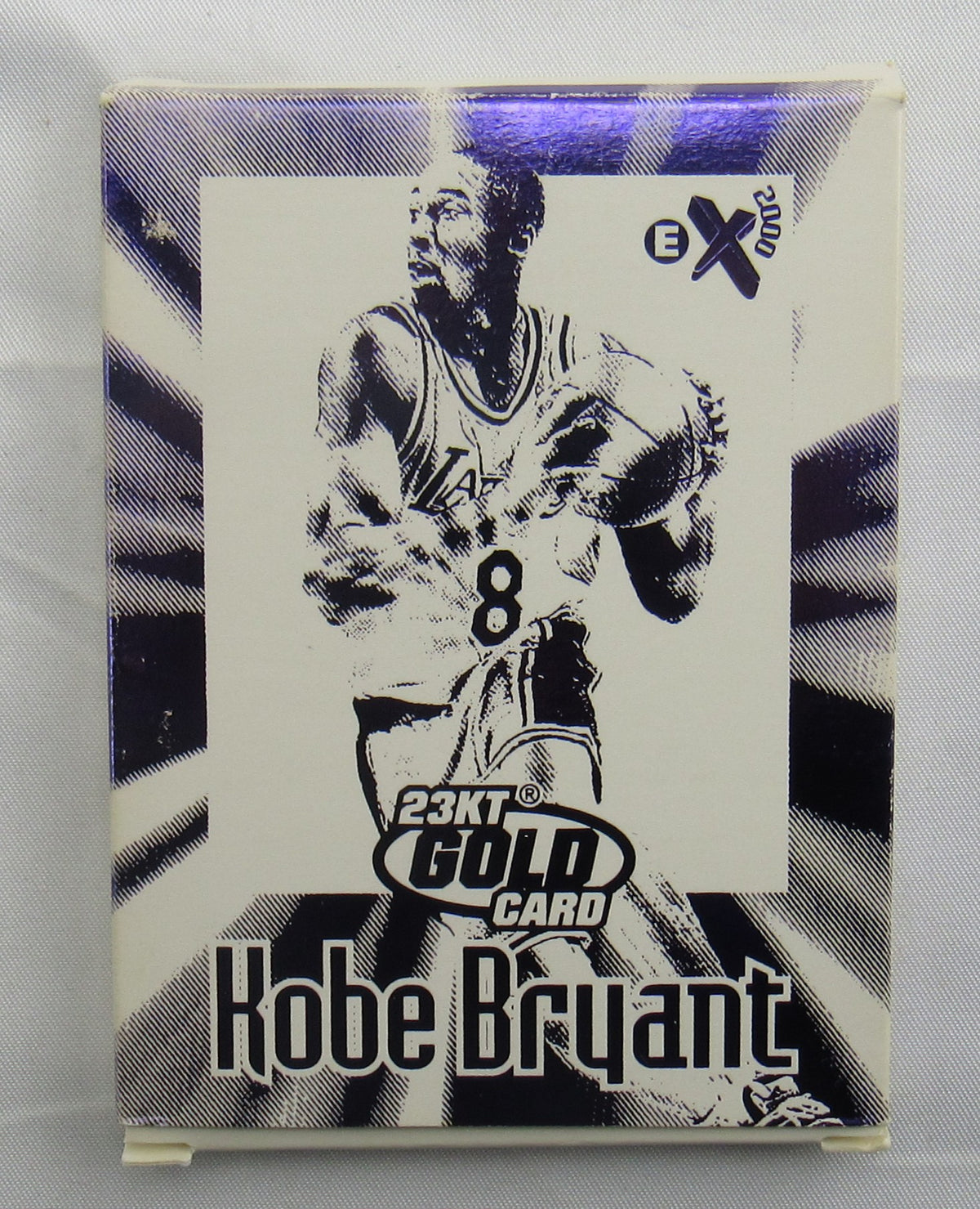 1998 Skybox EX2000 Kobe Bryant 23KT Karat Gold Basketball Texture Card II