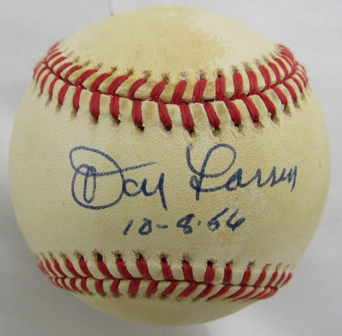 Don Larsen Signed Rawlings Baseball JSA CS78574