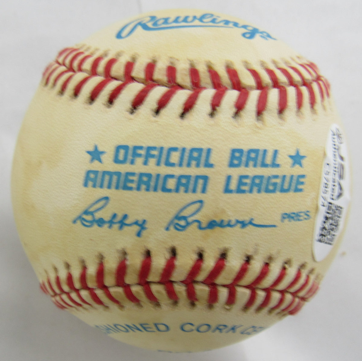 Don Larsen Signed Rawlings Baseball JSA CS78574
