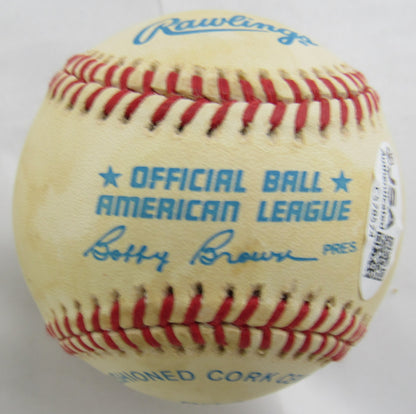 Don Larsen Signed Rawlings Baseball JSA CS78574