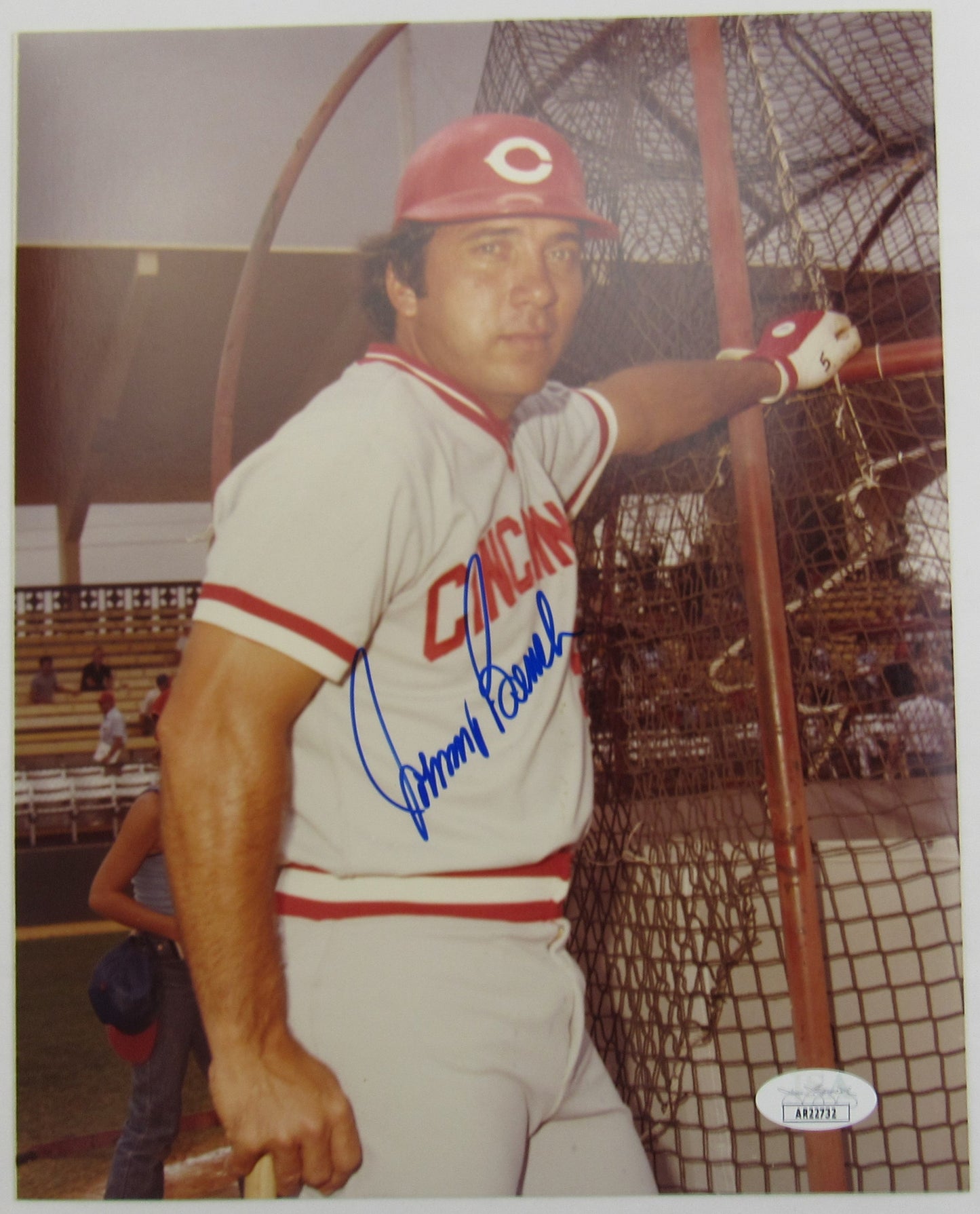 Johnny Bench Signed Auto Autograph 8x10 Photo JSA AR22732