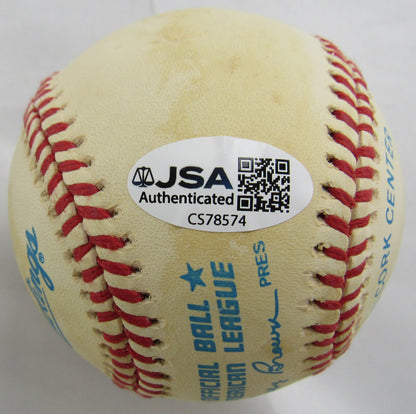 Don Larsen Signed Rawlings Baseball JSA CS78574