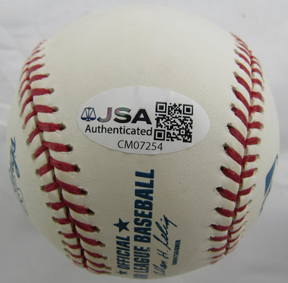 Bob Turley Signed Auto Rawlings Baseball JSA CM07254 w/Cy Young 1958 Inscription