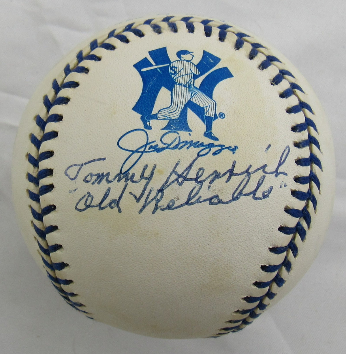 Tom Henrich Signed Auto Rawlings Baseball JSA CM07253