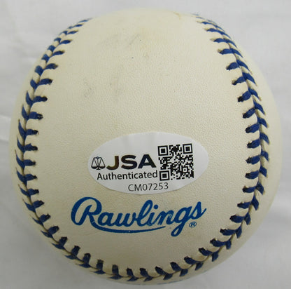 Tom Henrich Signed Auto Rawlings Baseball JSA CM07253