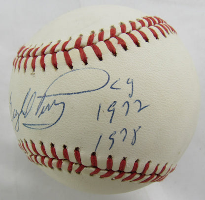 Gaylord Perry Signed Rawlings Baseball JSA CS78556