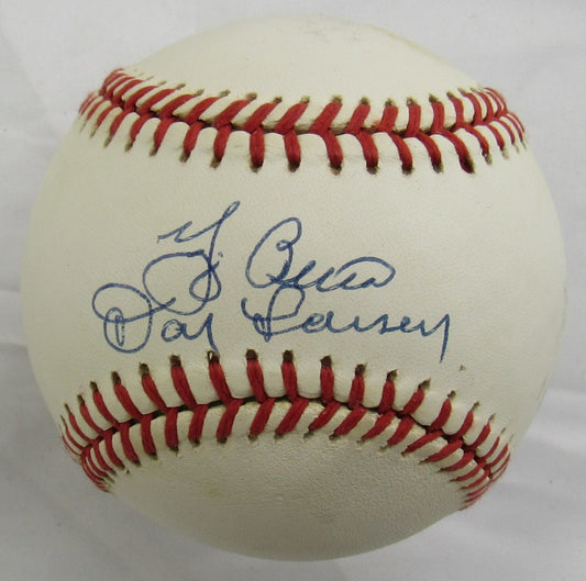 Yogi Berra Don Larsen Signed Auto Rawlings Baseball JSA CM07252