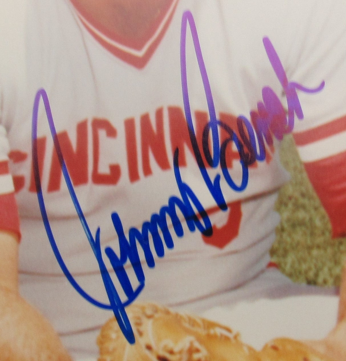 Johnny Bench Signed Auto Autograph 8x10 Photo JSA AR22728