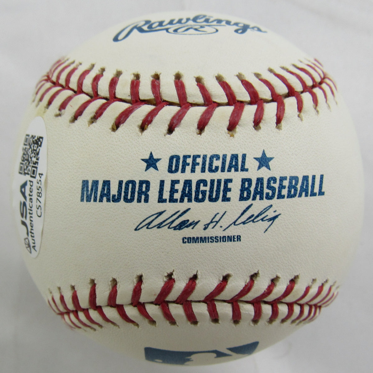Dom DiMaggio Signed Rawlings Baseball JSA CS78554