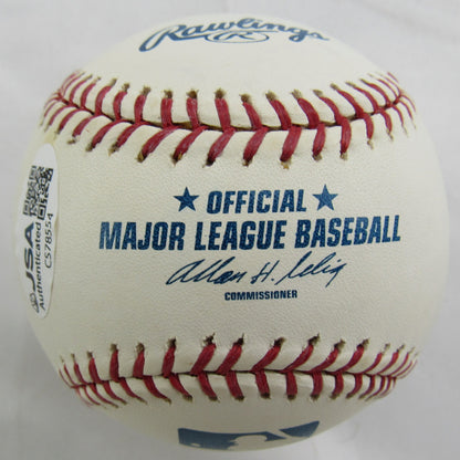 Dom DiMaggio Signed Rawlings Baseball JSA CS78554