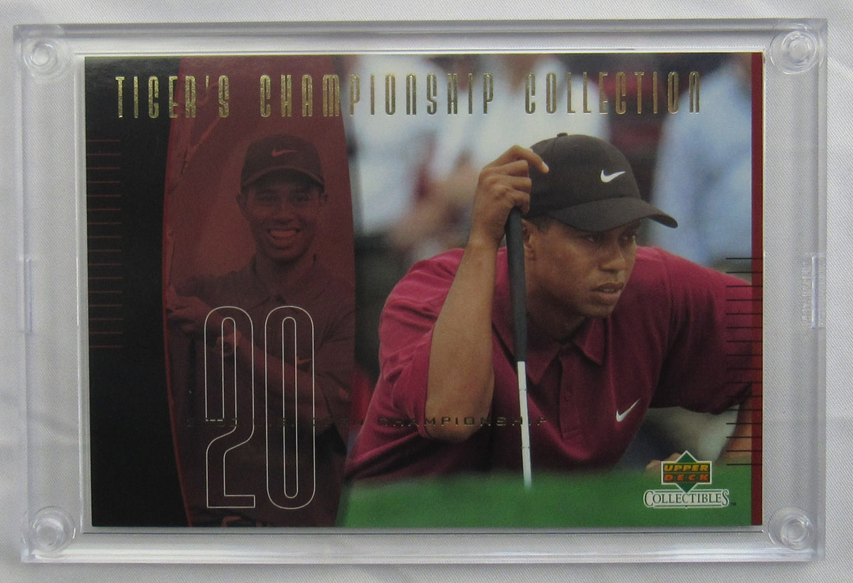 2001 Limited Edition Tiger Woods Card Upper Deck 2003/3000